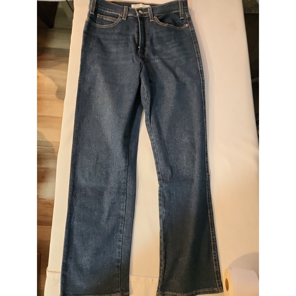 Signature Levi Strauss Women's Heritage High Rise Skinny  6|W28  Dark Wash Jeans